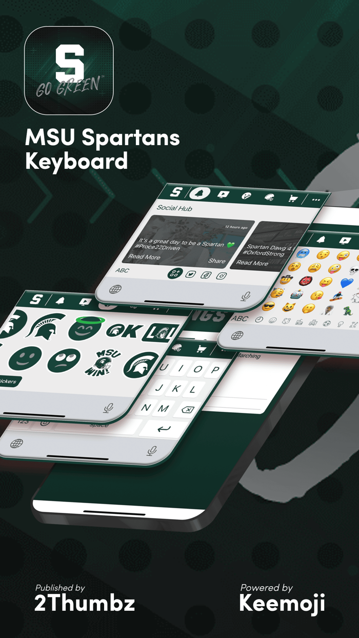 MSU Spartans Official Keyboard