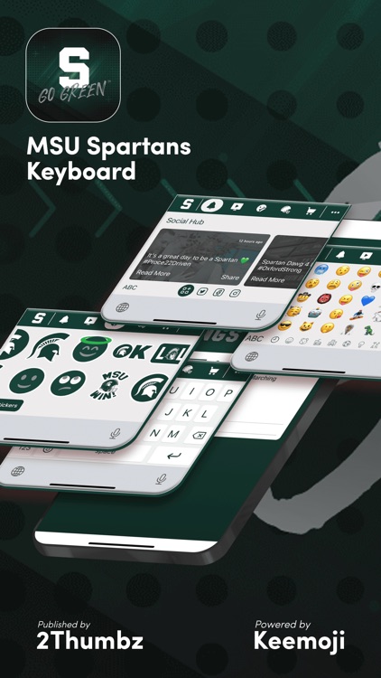 MSU Spartans Official Keyboard
