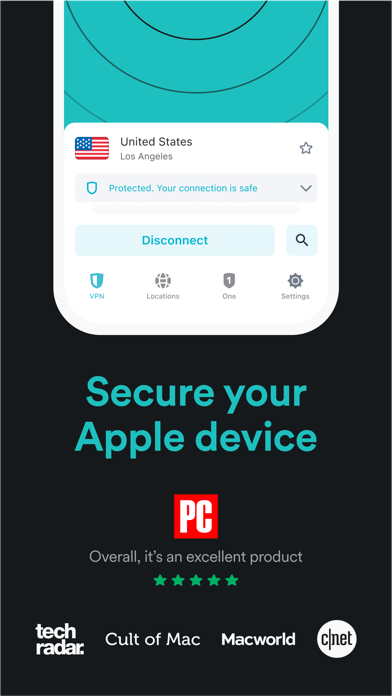 VPN Surfshark - Web Privacy Screenshot