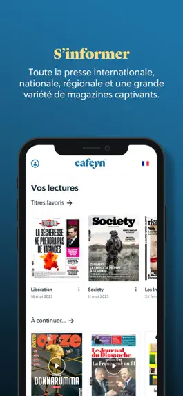 Game screenshot Cafeyn - Journaux & magazines hack