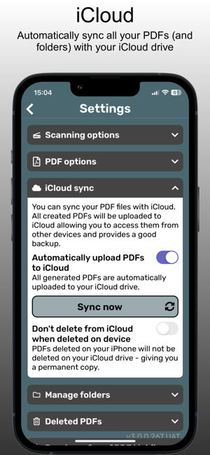 ‎Скриншот Scan2PDF для мобильного устройства