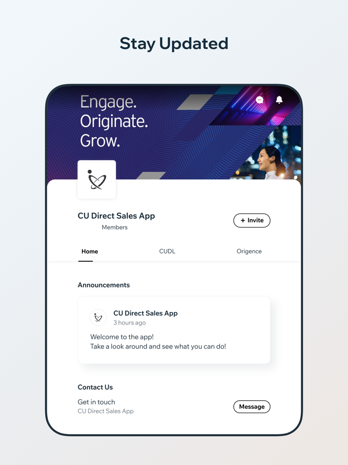 CU Direct Sales App
