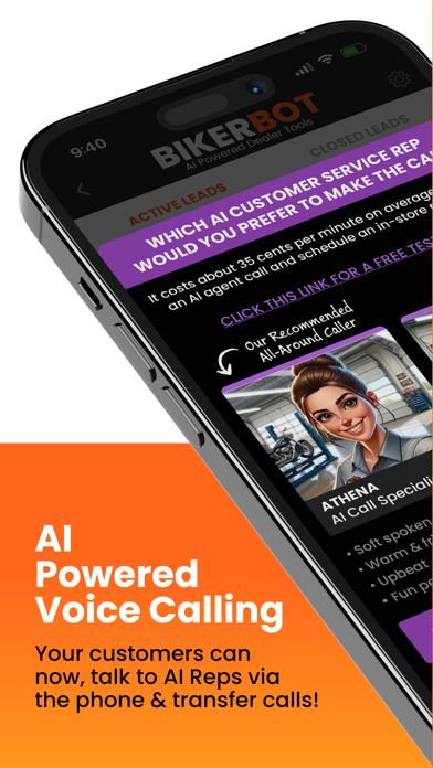 BikerBot : AI Call Center Screenshot