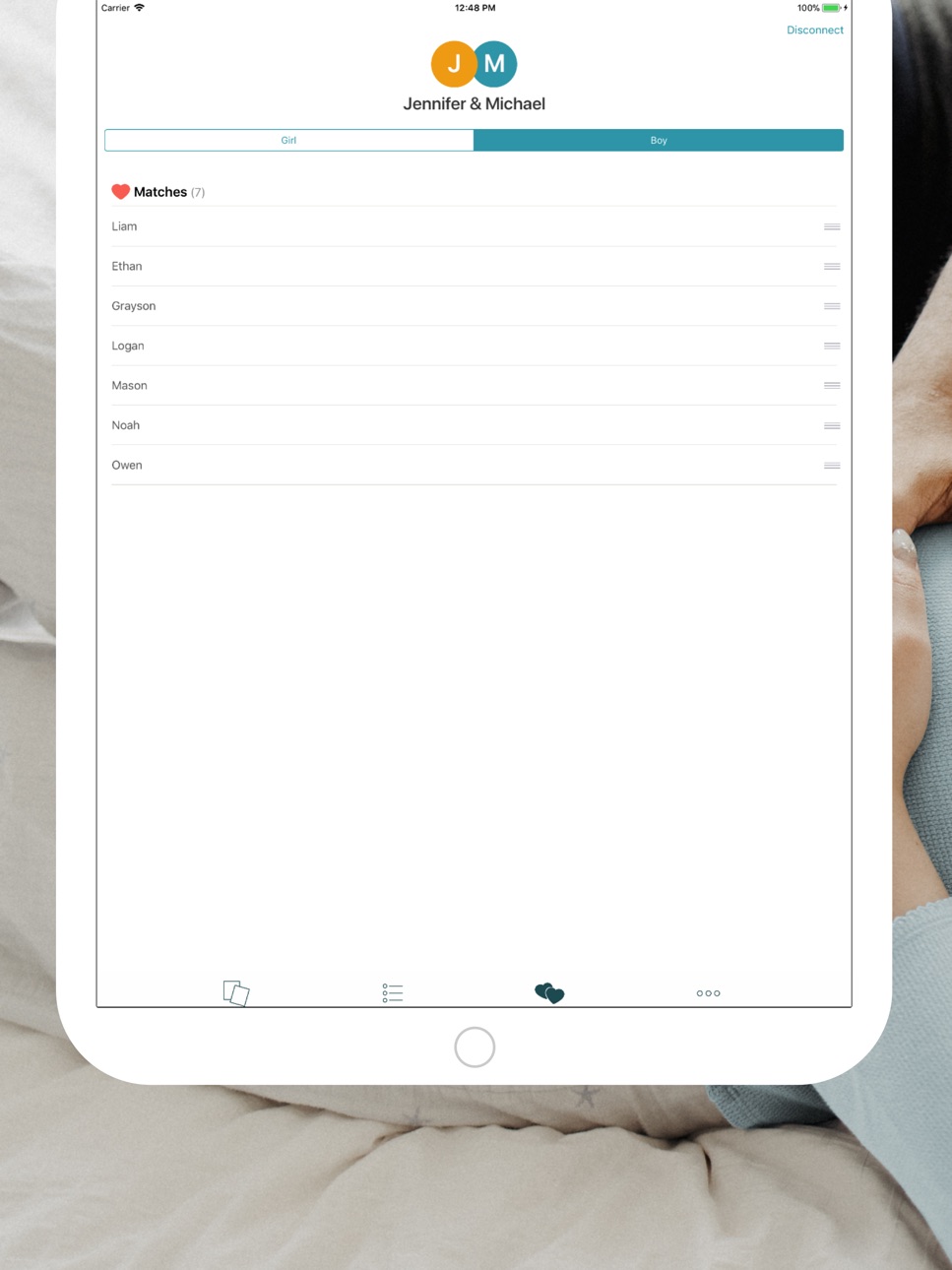 iPad screenshot