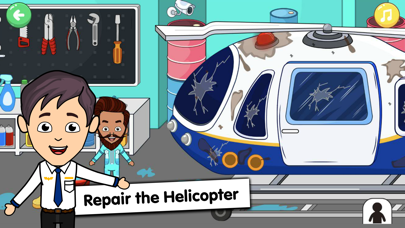 Tizi Airplane Games For Kids Screenshot