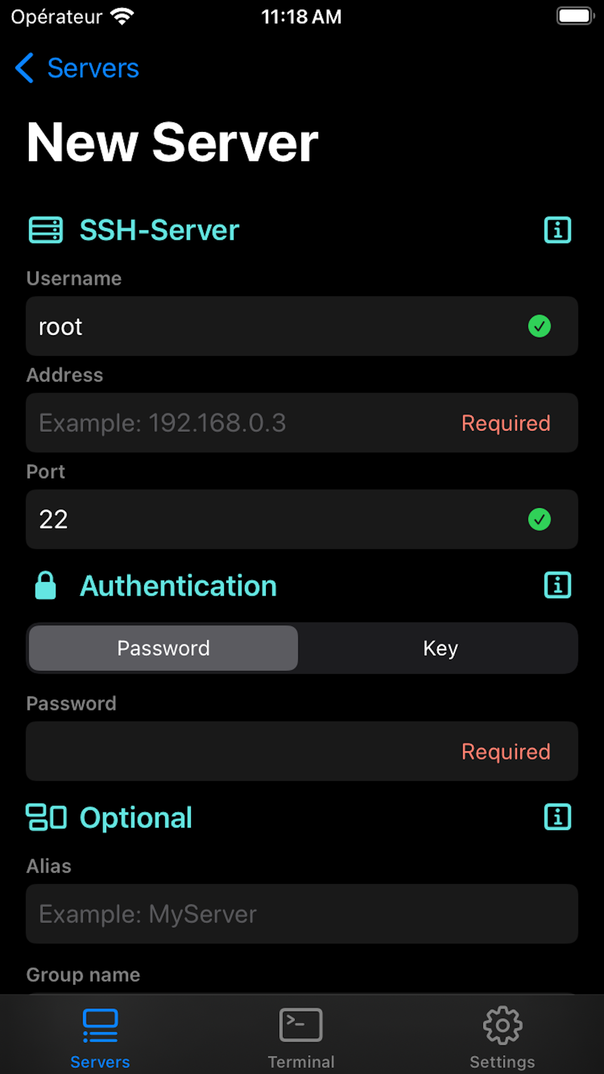 Terminal# screenshot 4