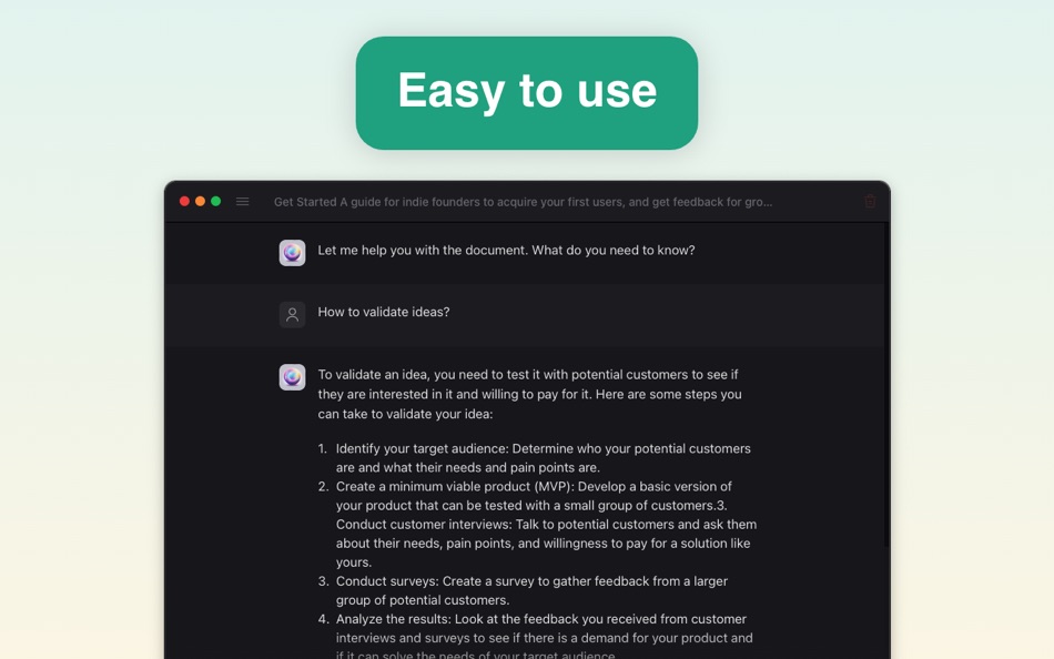 #3. PDFGenie: Understand better (macOS) 由: Hieu Nguyen