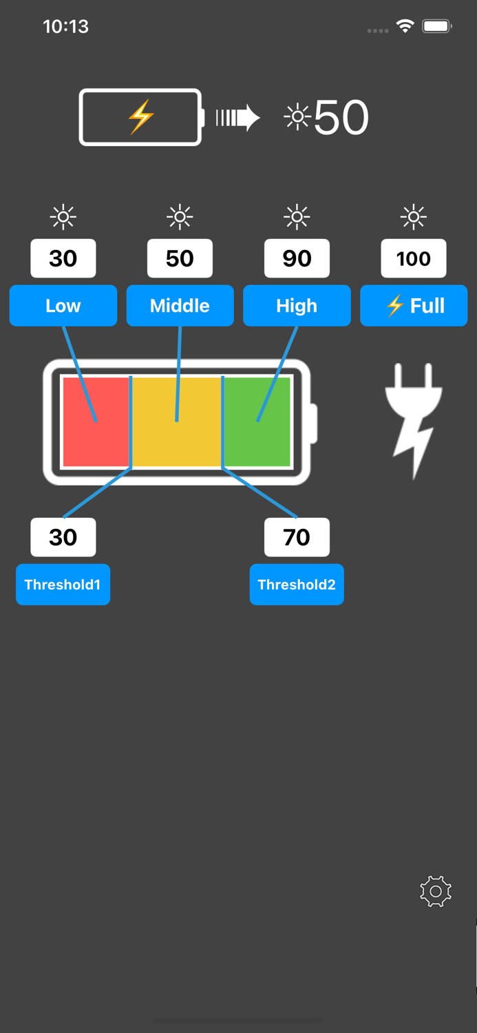 Dimmer -Adjust LCD brightness-