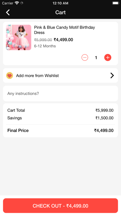 THIYYAAKIDSCOUTURE Screenshot