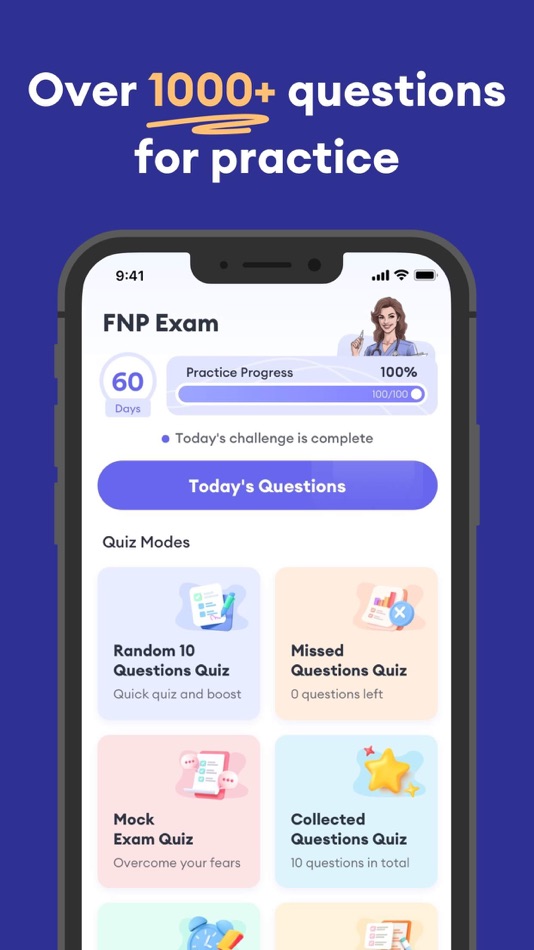 #1. FNP Test Prep 2025 (iOS) Podle: 秀娟 周