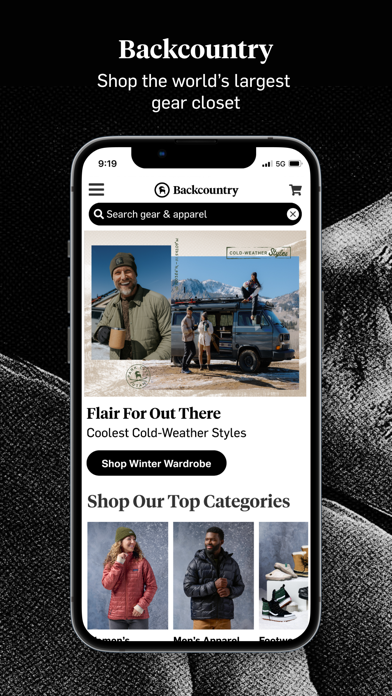 Backcountry - Outdoor Gear Screenshot