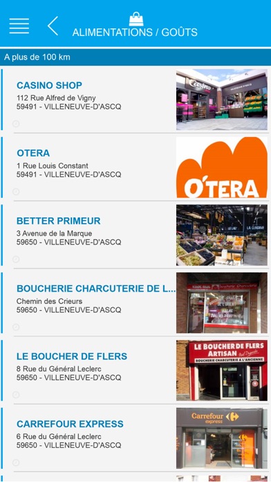 Vitrines Villeneuvoises Screenshot
