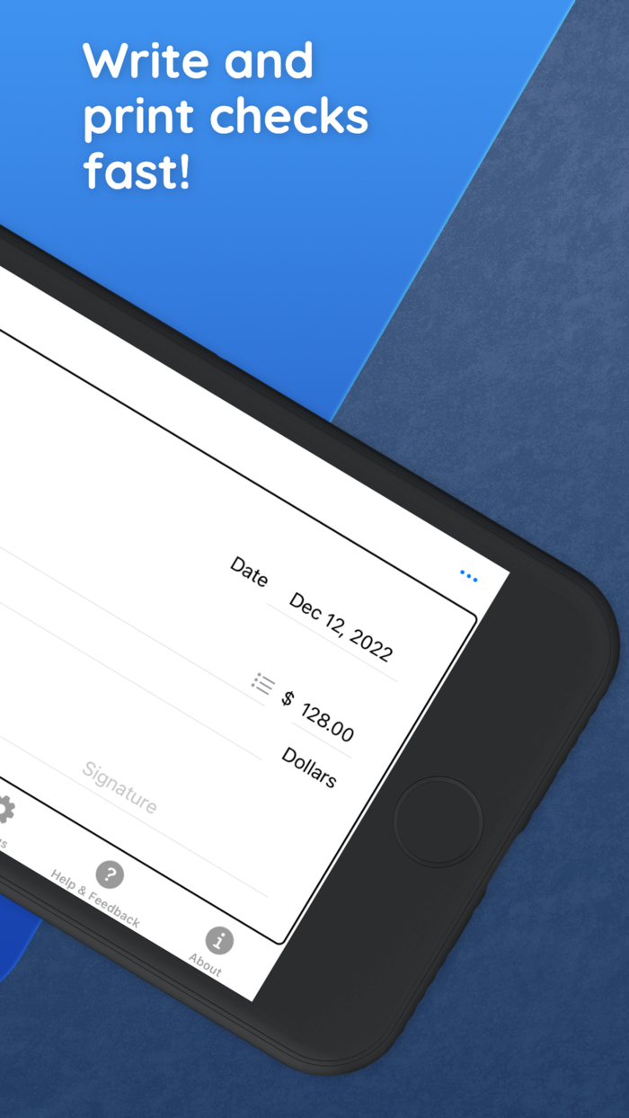 Check Writer Print Checks