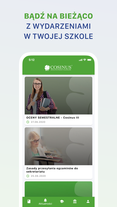 Szkoły COSINUS Screenshot