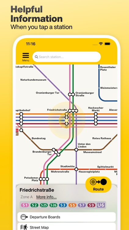 Berlin Subway: S & U-Bahn map screenshot-3