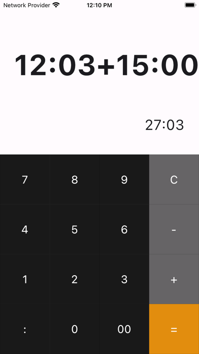 Flight Time Calculator - Screenshot