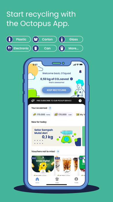 Octopus - Solusi Daur Ulangmu Screenshot