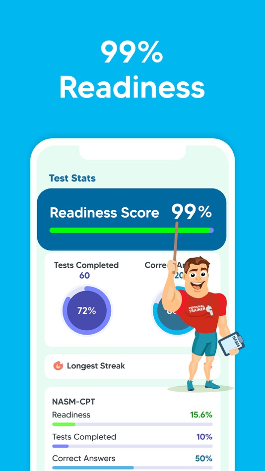 #7. NASM CPT Exam Prep 2025: Tests (iOS) Podle: Best Fun Games