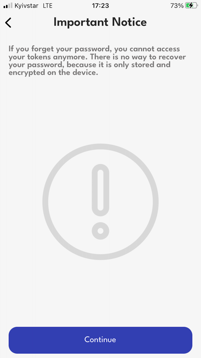 Account Authentication App