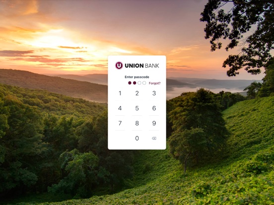 GoUnionBank iPad screenshot 2 - Finance app
