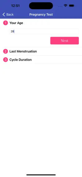 Game screenshot Pregnancy Test - Symptoms apk
