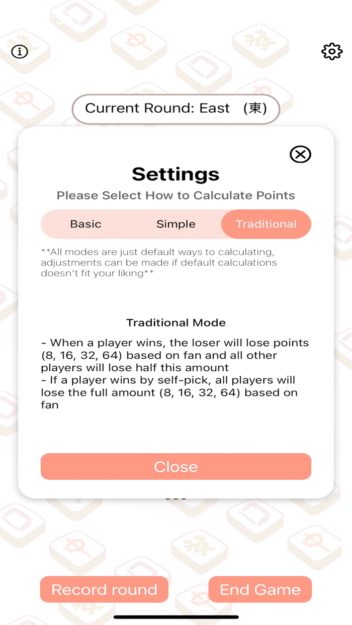 Mahjong Score Tracker