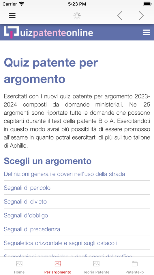 Quizzando Patente B Quiz 2023 - 3.7 - (iOS)