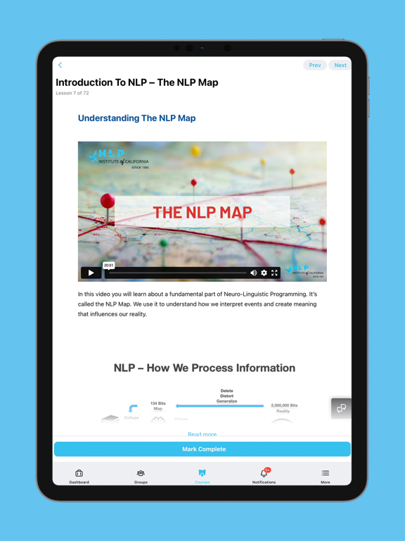 NLPCA iPad screenshot 1 - Education app