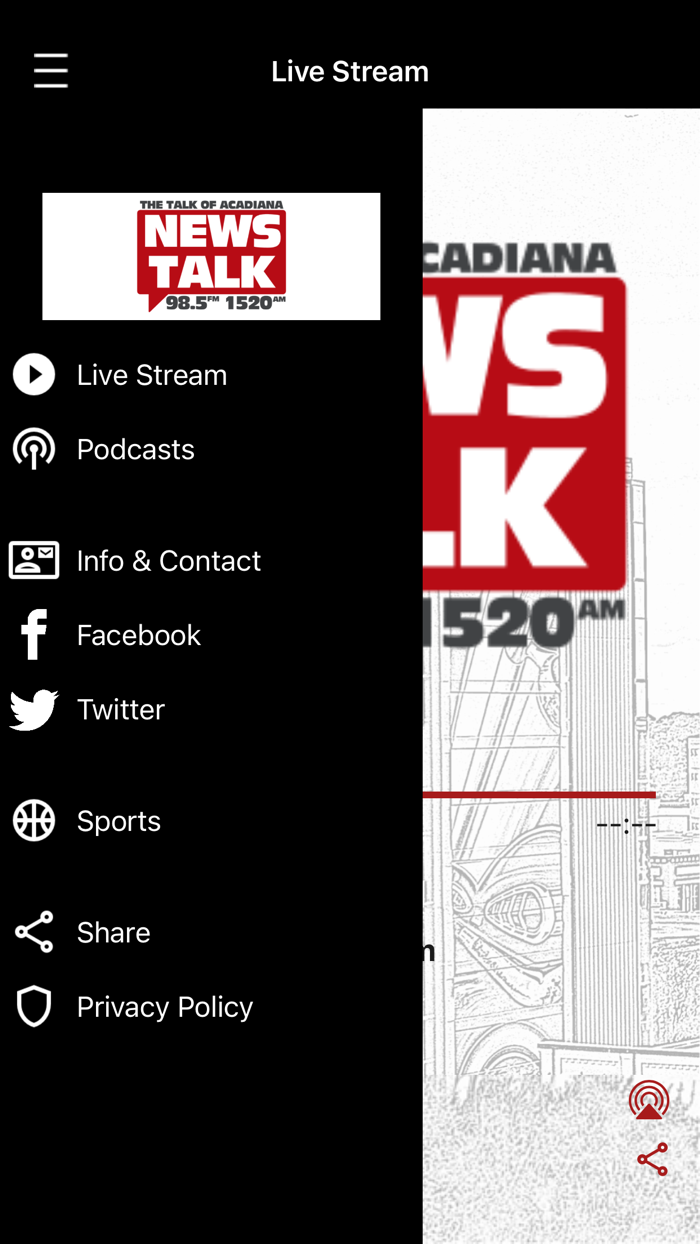 News Talk 98.5 and 1520 AM