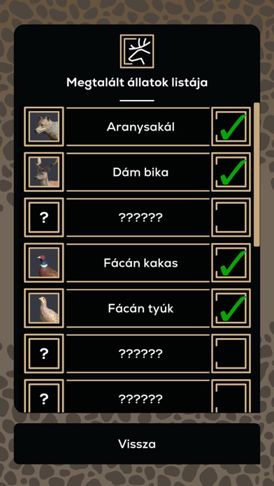 Bodajk AR Szafari Screenshot