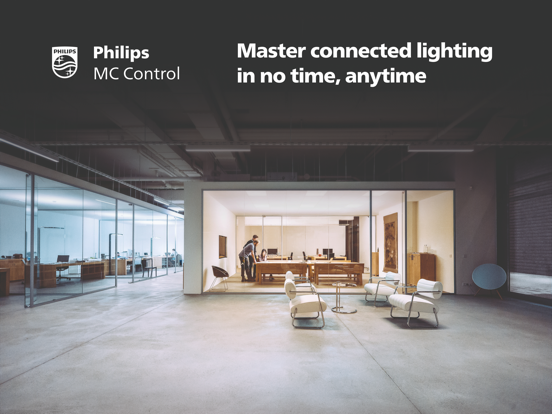 Philips MasterConnect Control iPad app afbeelding 1