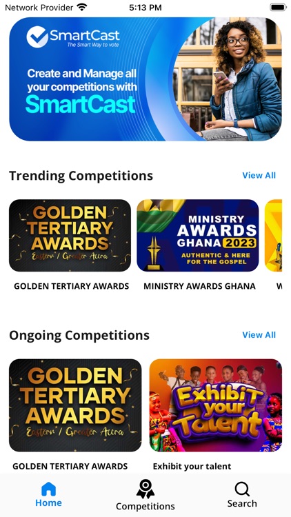 SmartCast: Voting App by Nalo
