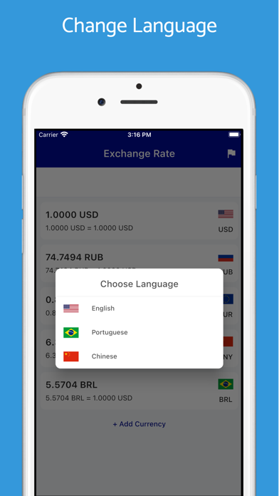 Exchange Rate (140 Currency) Screenshot