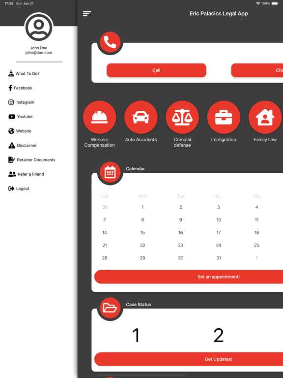 Screenshot #5 pour Eric Palacios Legal App