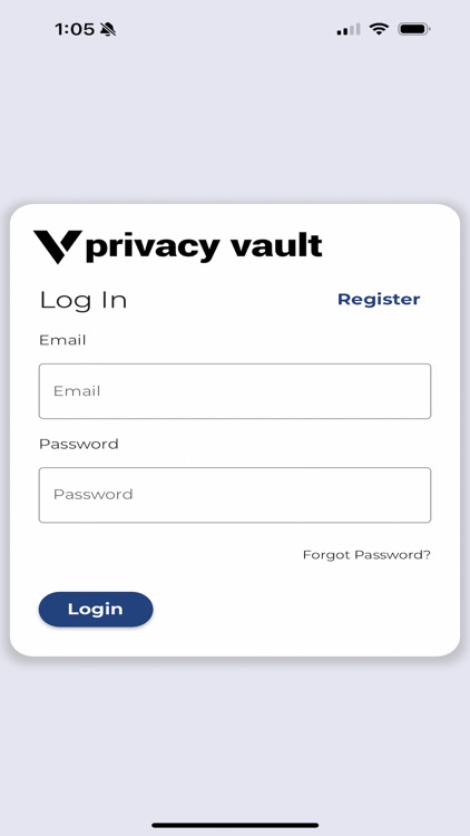 Privacy Vault App