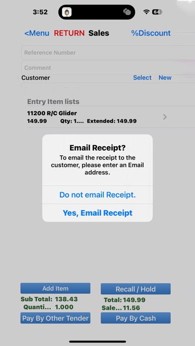RMH iPOS Screenshot