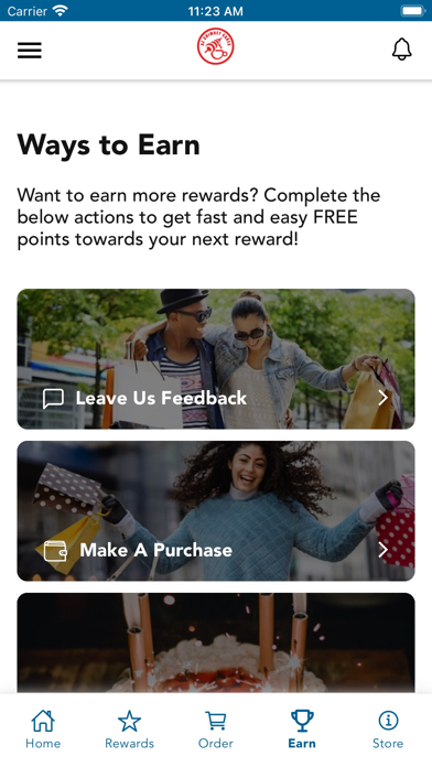 AZ Chimney Cakes Rewards Screenshot