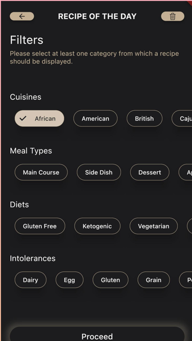 Recipe of Today Screenshot