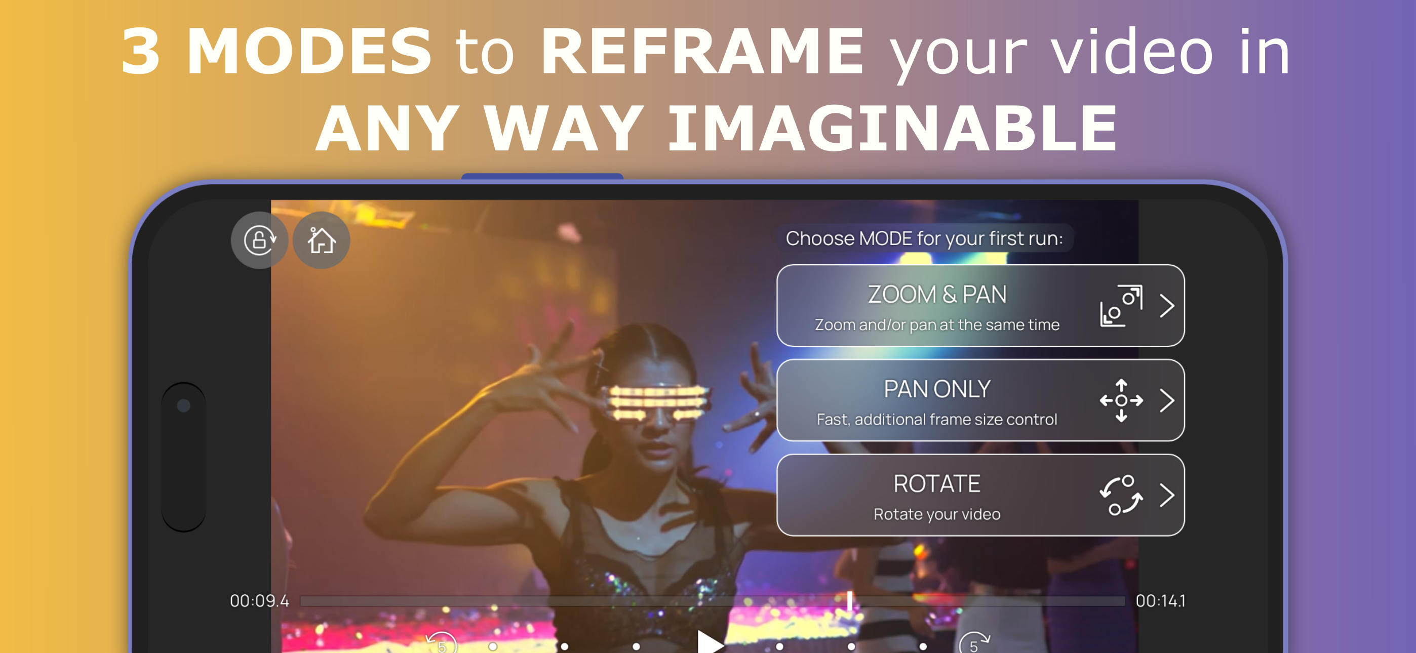 Frameit - Real-Time Video Crop