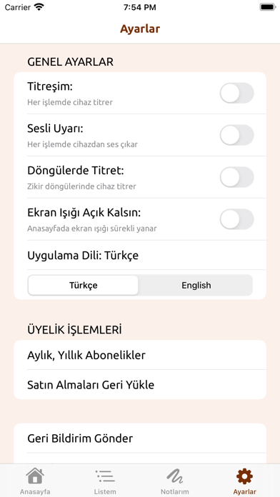 Cep Zikirmatik Screenshot