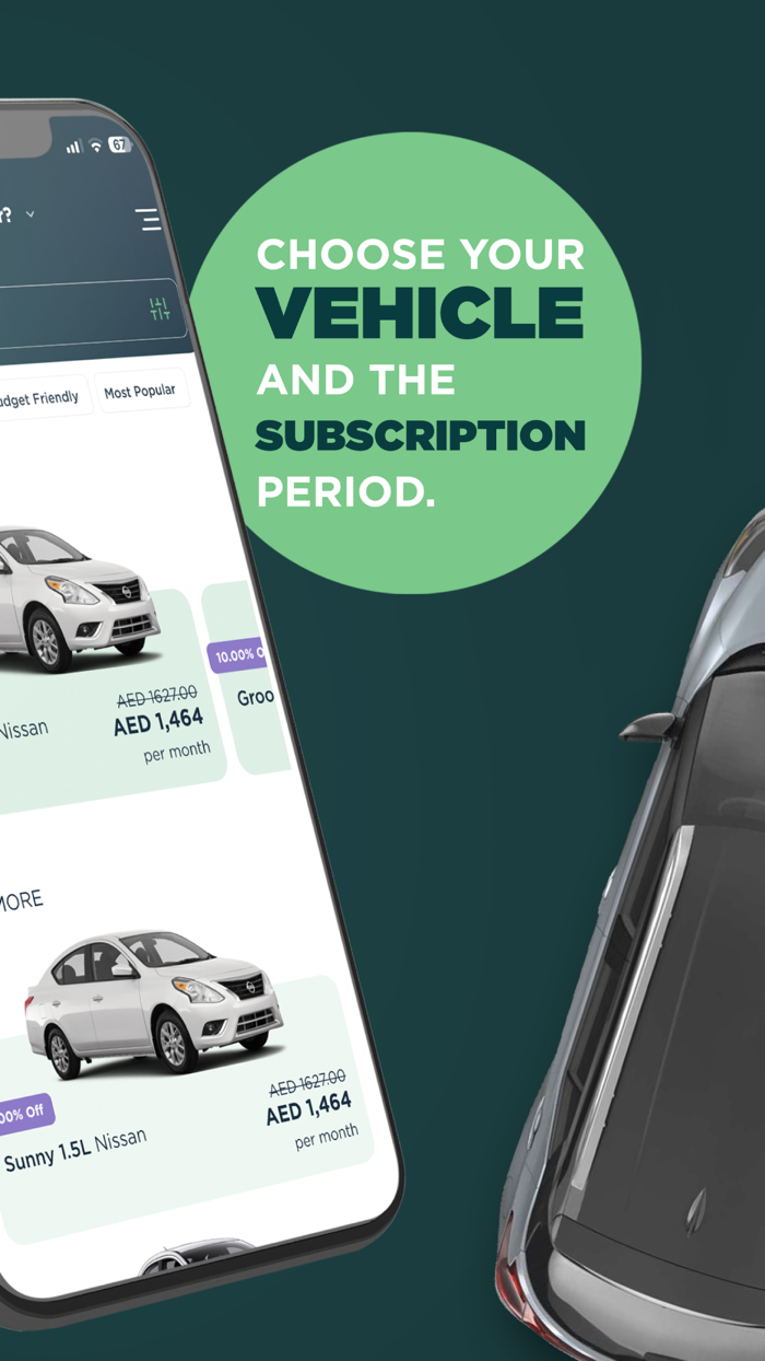 SUBSCRIBE ME Rent Car Monthly