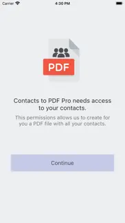 How to cancel & delete contacts to pdf pro 2