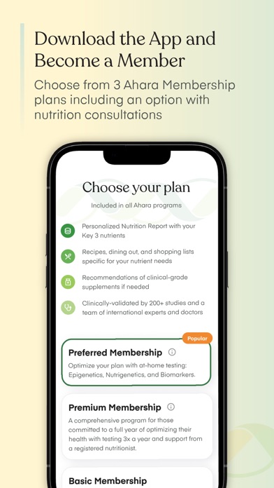 Ahara – Personalized Nutrition Screenshot