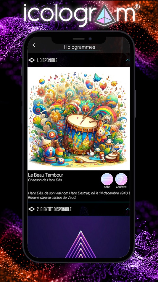 #2. icologram (iOS) 由: REAL ILLUSIONS