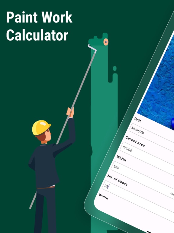 Screenshot #4 pour Wall Paint Calculator Pro