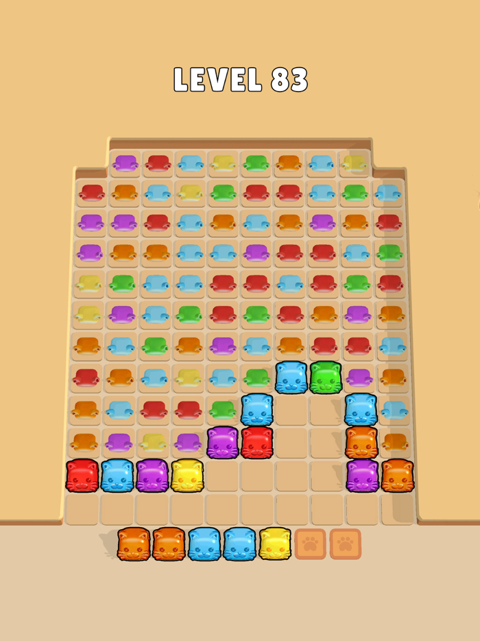 Cat Jam 3D Block Match 3 Game
