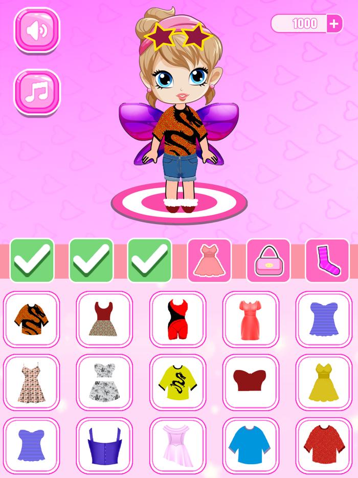 Fashion Famous Doll Dress Up
