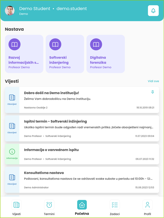 Screenshot #4 pour eUniversity