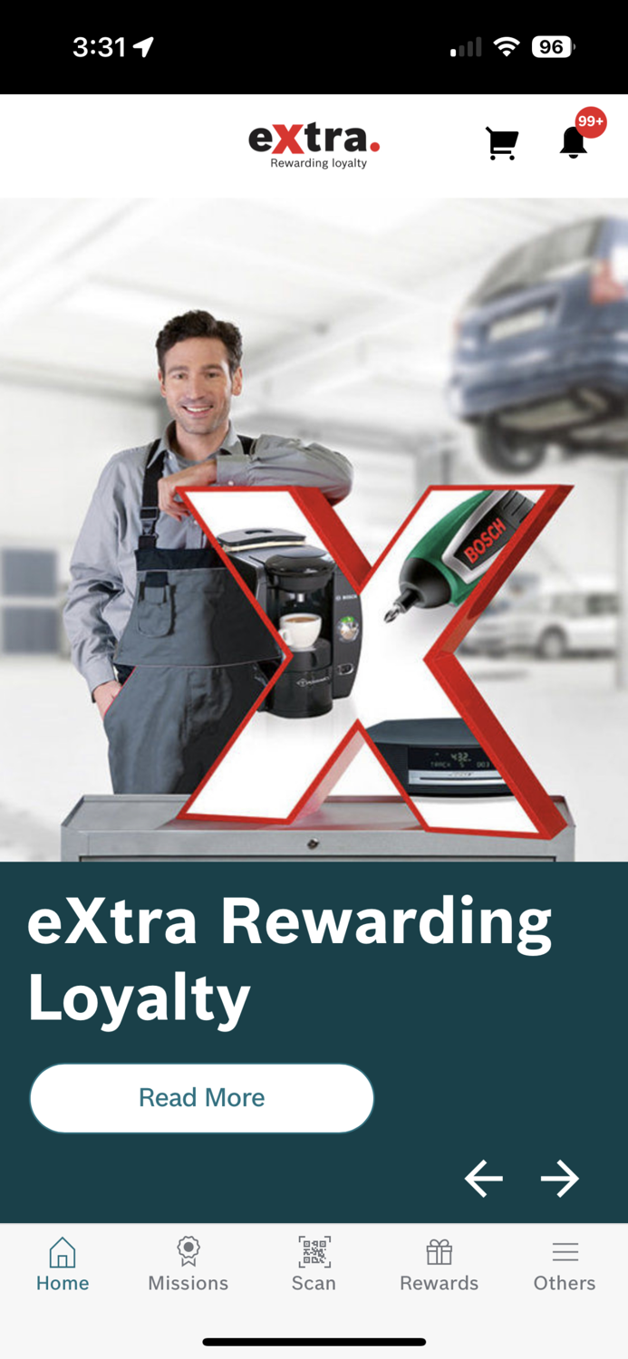 eXtra Rewarding Loyalty - AMS