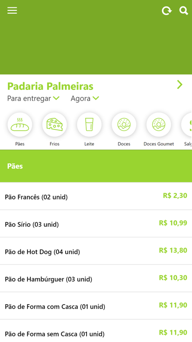 Padaria Palmeiras Screenshot